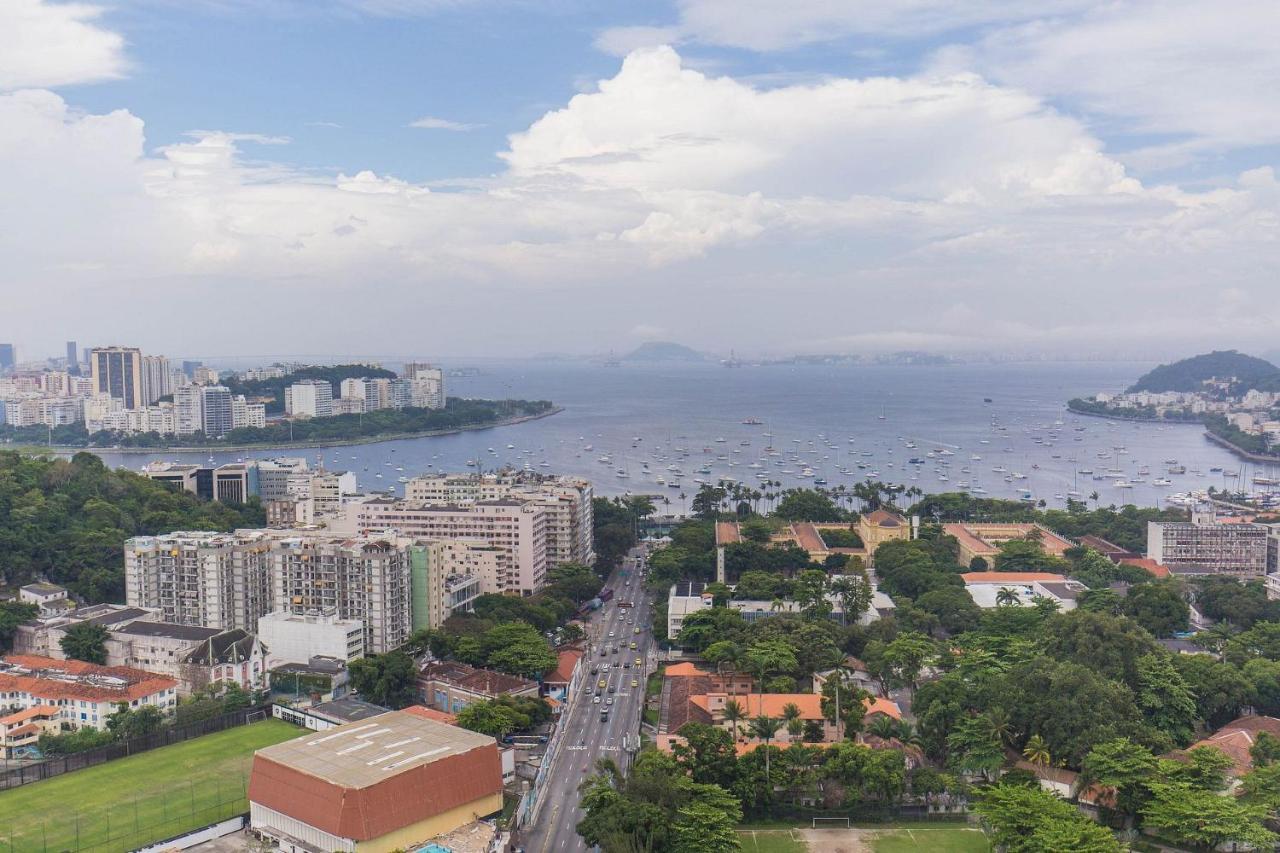 Апартаменты 3Qtos C/ Vista P/ Pao De Acucar Em Botafogo |Mds 08/2403 Рио-де-Жанейро Экстерьер фото