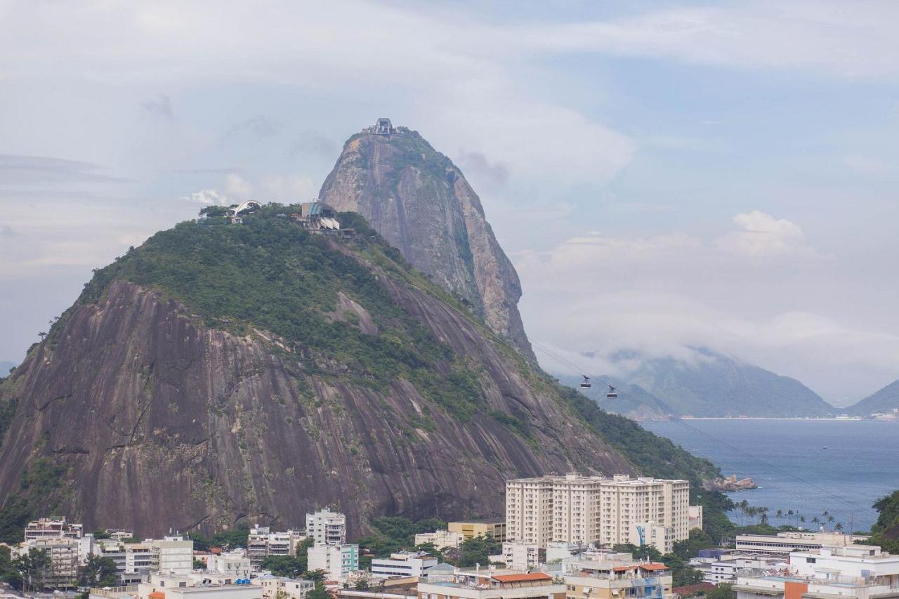 Апартаменты 3Qtos C/ Vista P/ Pao De Acucar Em Botafogo |Mds 08/2403 Рио-де-Жанейро Экстерьер фото