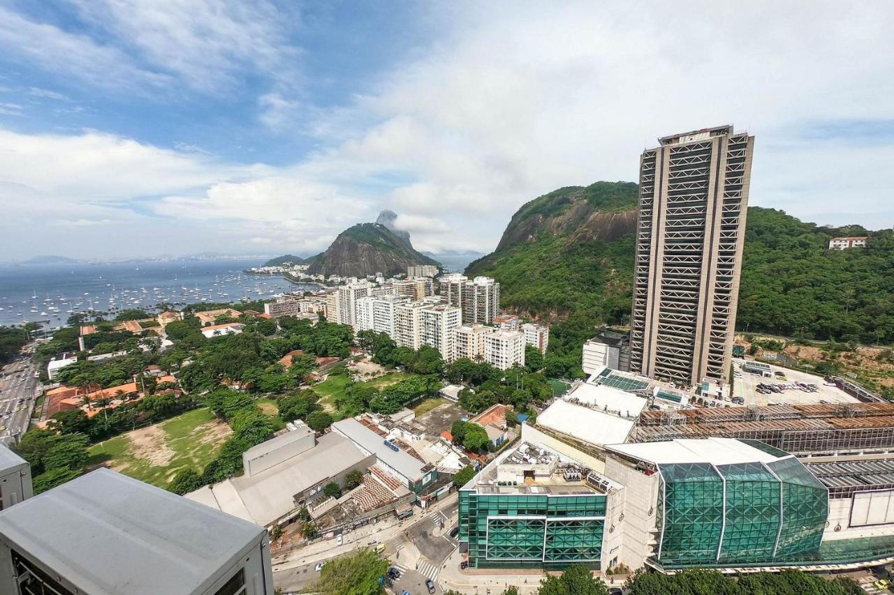 Апартаменты 3Qtos C/ Vista P/ Pao De Acucar Em Botafogo |Mds 08/2403 Рио-де-Жанейро Экстерьер фото